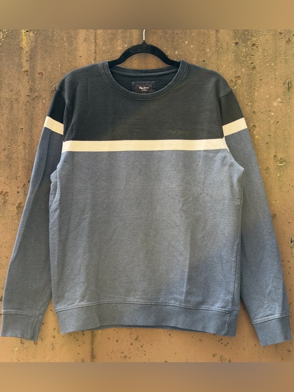 Pepe Jeans blue sweatshirt Size L